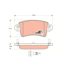 TRW Brake Pads