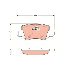 TRW Brake Pads