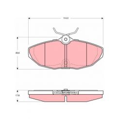 TRW Brake Pads
