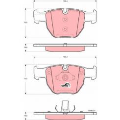 TRW Brake Pads