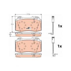 TRW Brake Pads