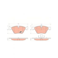 TRW Brake Pads