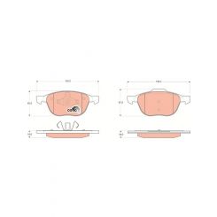 TRW DTEC Brake Pads
