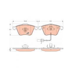 TRW Brake Pads