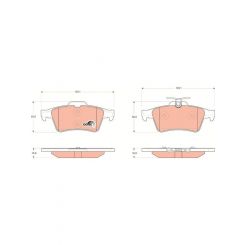 TRW DTEC Brake Pads