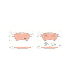 TRW Brake Pads