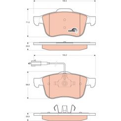 TRW Brake Pads