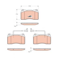 TRW Brake Pads