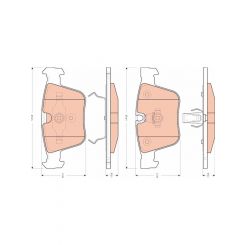 TRW Brake Pads