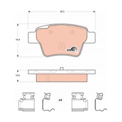 TRW Brake Pads