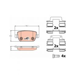 TRW Brake Pads