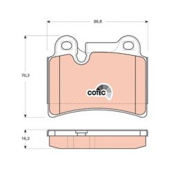TRW Brake Pads