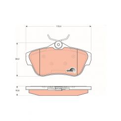 TRW Brake Pads