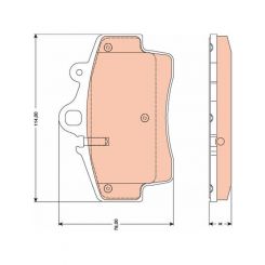 TRW Brake Pads