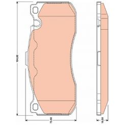 TRW Brake Pads