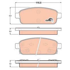 TRW Brake Pads