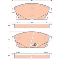 TRW Brake Pads