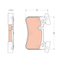 TRW Brake Pads