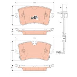 TRW Brake Pads