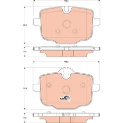 TRW Brake Pads