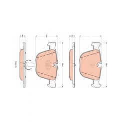 TRW Brake Pads