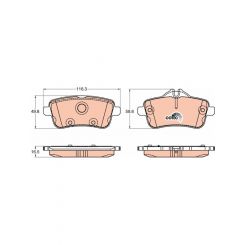 TRW Brake Pads