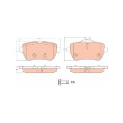 TRW Brake Pads