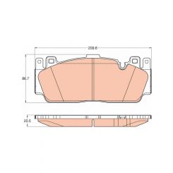 TRW Brake Pads