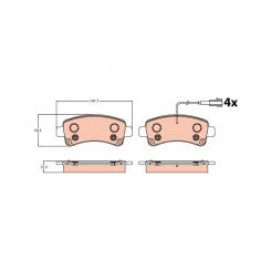 TRW Brake Pads
