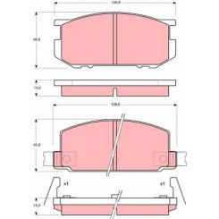 TRW Brake Pads
