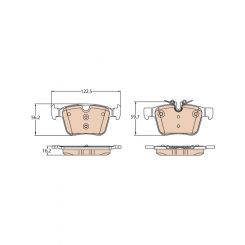 TRW Brake Pads