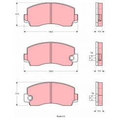 TRW Brake Pads