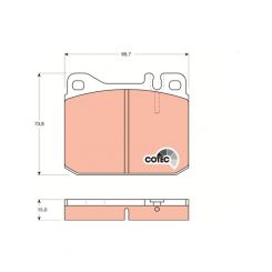 TRW Brake Pads