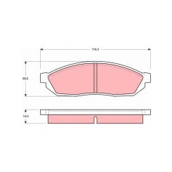 TRW Brake Pads