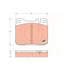 TRW Brake Pads