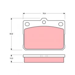 TRW Brake Pads