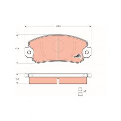 TRW Brake Pads