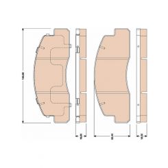 TRW Brake Pads
