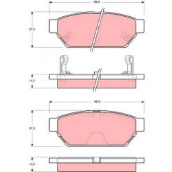 TRW DTEC Brake Pads