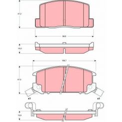 TRW Brake Pads