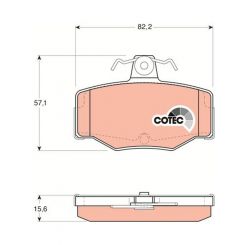TRW DTEC Brake Pads