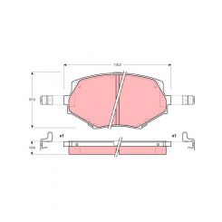 TRW DTEC Brake Pads