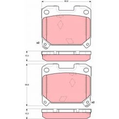 TRW Brake Pads