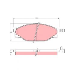 TRW DTEC Brake Pads