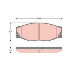 TRW Brake Pads