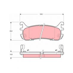 TRW Brake Pads