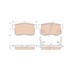 TRW Brake Pads