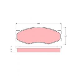 TRW DTEC Brake Pads