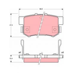 TRW Brake Pads