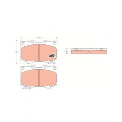 TRW Brake Pads